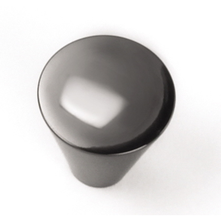 LAUREY 1" Delano Large Cone Knob, Black Nickel 26112